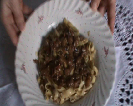 Tagliatelle con le cicerchie (Montescaglioso)